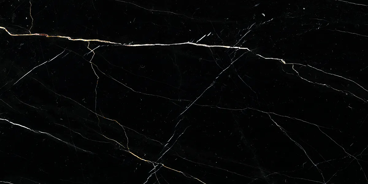 Rivona Black porcelain tile face